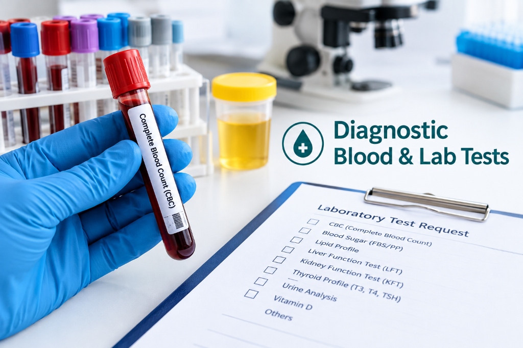 Diagnostic Blood & Lab Tests - Complete Blood Count (CBC) analysis