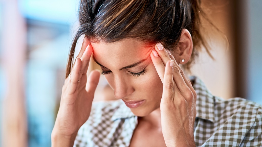 Migraine Headache clinical reference photography